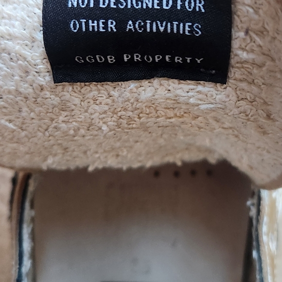 Womens Black & Gold Records Golden Goose Sneakers 35 US 5 - Picture 11 of 11